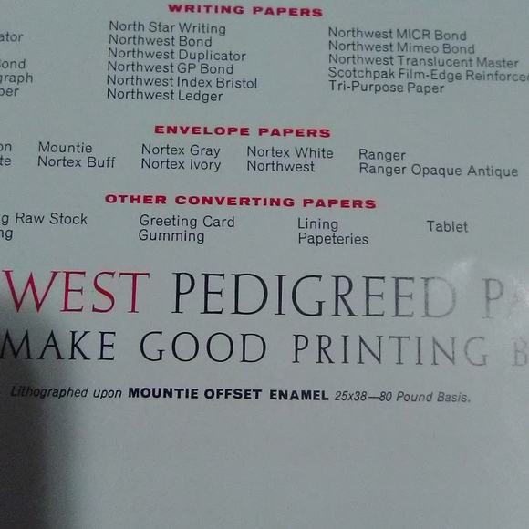 Vintage Arnold Friberg Print Canadian Mountie and Pioneers - Picture 2 of 2